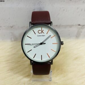 RELÓGIO PULSEIRA DE COURO - RPCCK12