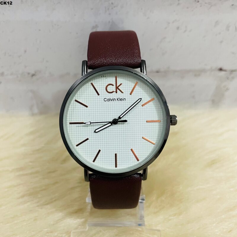 RELÓGIO PULSEIRA DE COURO - RPCCK12
