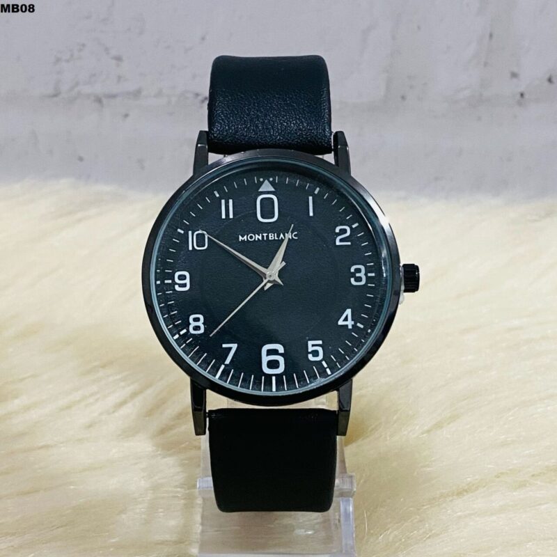 RELÓGIO PULSEIRA DE COURO MASC. - RPCMB08