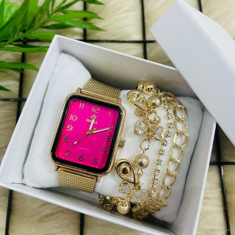 KIT PULSEIRA + RÉLOGIO - KT335