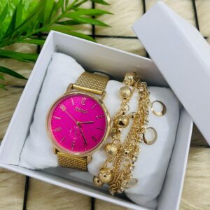 KIT PULSEIRA + RÉLOGIO - KT356