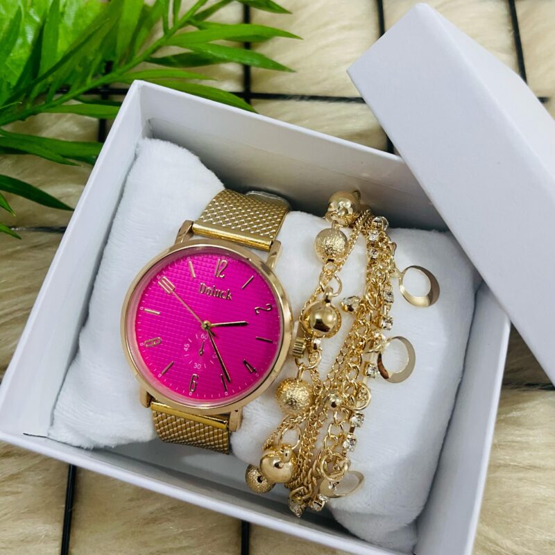 KIT PULSEIRA + RÉLOGIO - KT356