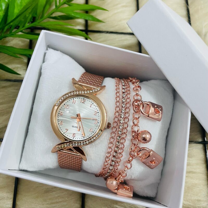 KIT PULSEIRA + RÉLOGIO - KT381