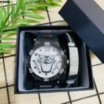 KIT MASC. RELÓGIO + PULSEIRA - KMR06