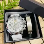 KIT MASC. RELÓGIO + PULSEIRA - KMR12