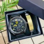 KIT MASC. RELÓGIO + PULSEIRA - KMR17