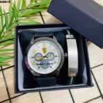 KIT MASC. RELÓGIO + PULSEIRA - KMR18