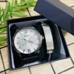 KIT MASC. RELÓGIO + PULSEIRA - KMR24