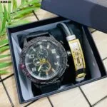 KIT MASC. RELÓGIO + PULSEIRA - KMR30