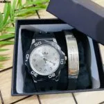 KIT MASC. RELÓGIO + PULSEIRA - KMR32