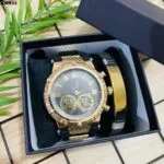 KIT MASC. RELÓGIO + PULSEIRA - KMR33