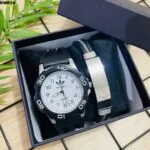 KIT MASC. RELÓGIO + PULSEIRA - KMR34