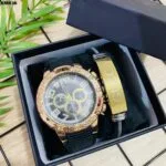 KIT MASC. RELÓGIO + PULSEIRA - KMR36