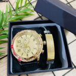 KIT MASC. RELÓGIO + PULSEIRA - KMR38