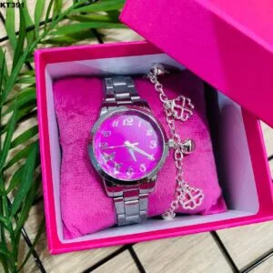 KIT PULSEIRA + RÉLOGIO - KT391