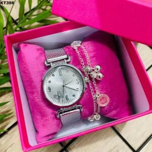 KIT PULSEIRA + RÉLOGIO - KT398