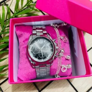 KIT PULSEIRA + RÉLOGIO - KT399