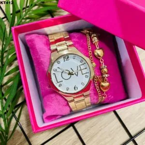 KIT PULSEIRA + RÉLOGIO - KT412