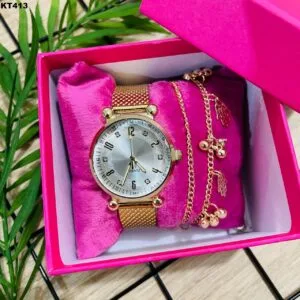 KIT PULSEIRA + RÉLOGIO - KT413