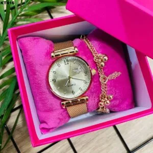 KIT PULSEIRA + RÉLOGIO - KT416