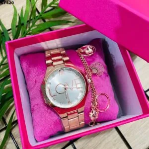 KIT PULSEIRA + RÉLOGIO - KT420