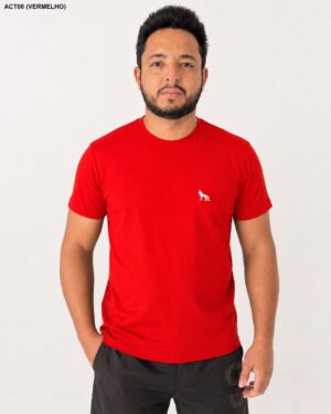CAMISETA BÁSICA BORDADA – CBLACT06
