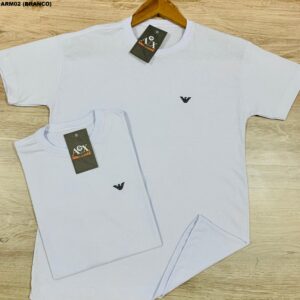 CAMISETA BÁSICA BORDADA – CBLARM02