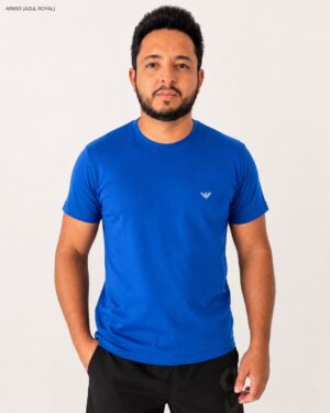 CAMISETA BÁSICA BORDADA – CBLARM03