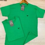 CAMISETA BÁSICA BORDADA – CBLARM05