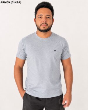 CAMISETA BÁSICA BORDADA – CBLARM09