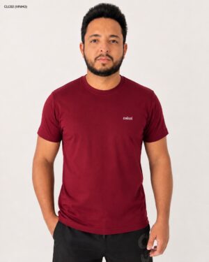 CAMISETA BÁSICA BORDADA – CBLCLC02