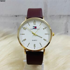 RELÓGIO PULSEIRA DE COURO MASC. - RPCTMY07