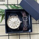 KIT MASC. RELÓGIO + PULSEIRA - KMR22