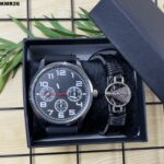 KIT MASC. RELÓGIO + PULSEIRA - KMR26