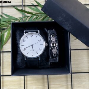 KIT MASC. RELÓGIO + PULSEIRA - KMR34