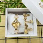 KIT FEM. PULSEIRA + RÉLOGIO - KT02