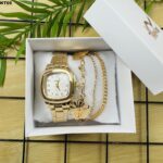KIT FEM. PULSEIRA + RÉLOGIO - KT05
