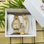 KIT FEM. PULSEIRA + RÉLOGIO - KT17