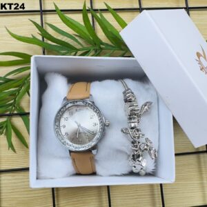 KIT FEM. PULSEIRA + RÉLOGIO - KT24