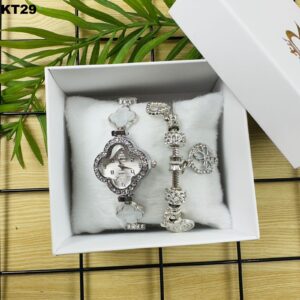 KIT FEM. PULSEIRA + RÉLOGIO - KT29