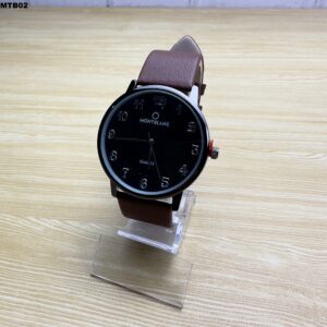 RELÓGIO PULSEIRA DE COURO MASC. - RPCMTB02